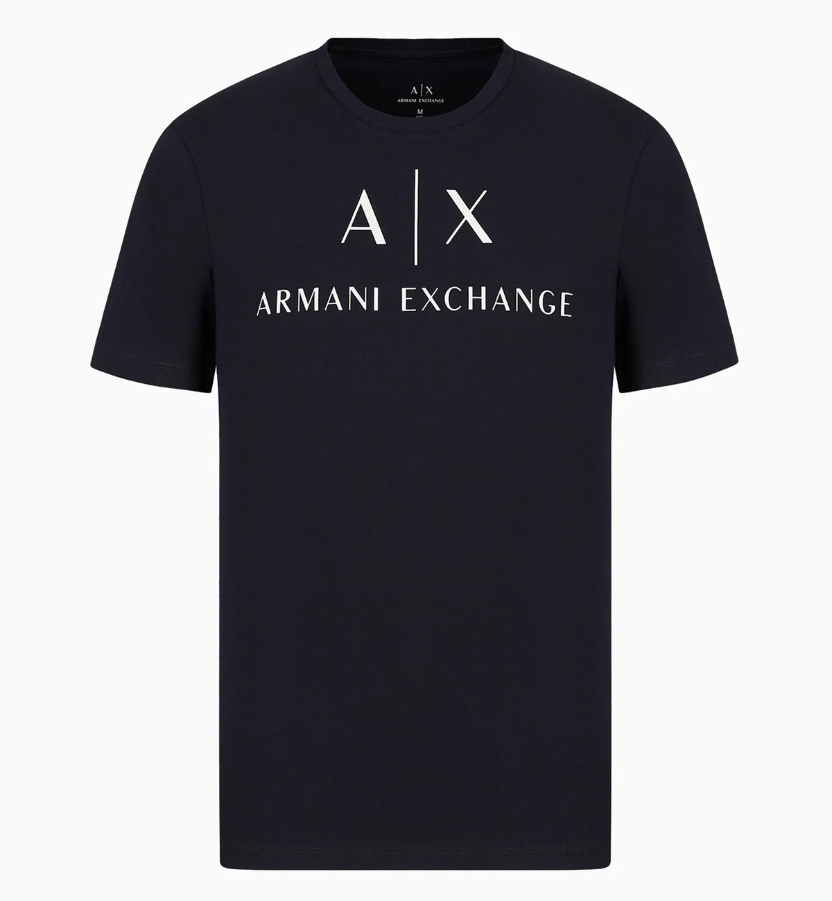 Armani Exchange Slim Fit Center Logo Tee (Black) – The Factory KL