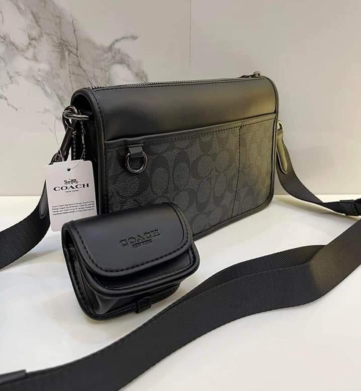 Coach Heritage Convertible Crossbody With Hybrid in Color Block