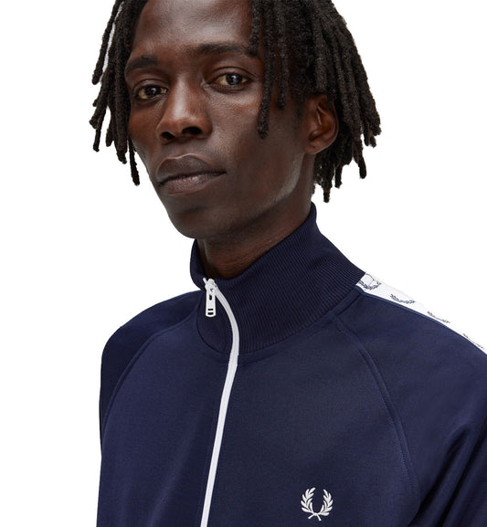 Fred Perry Track Taped Jacket (Navy)