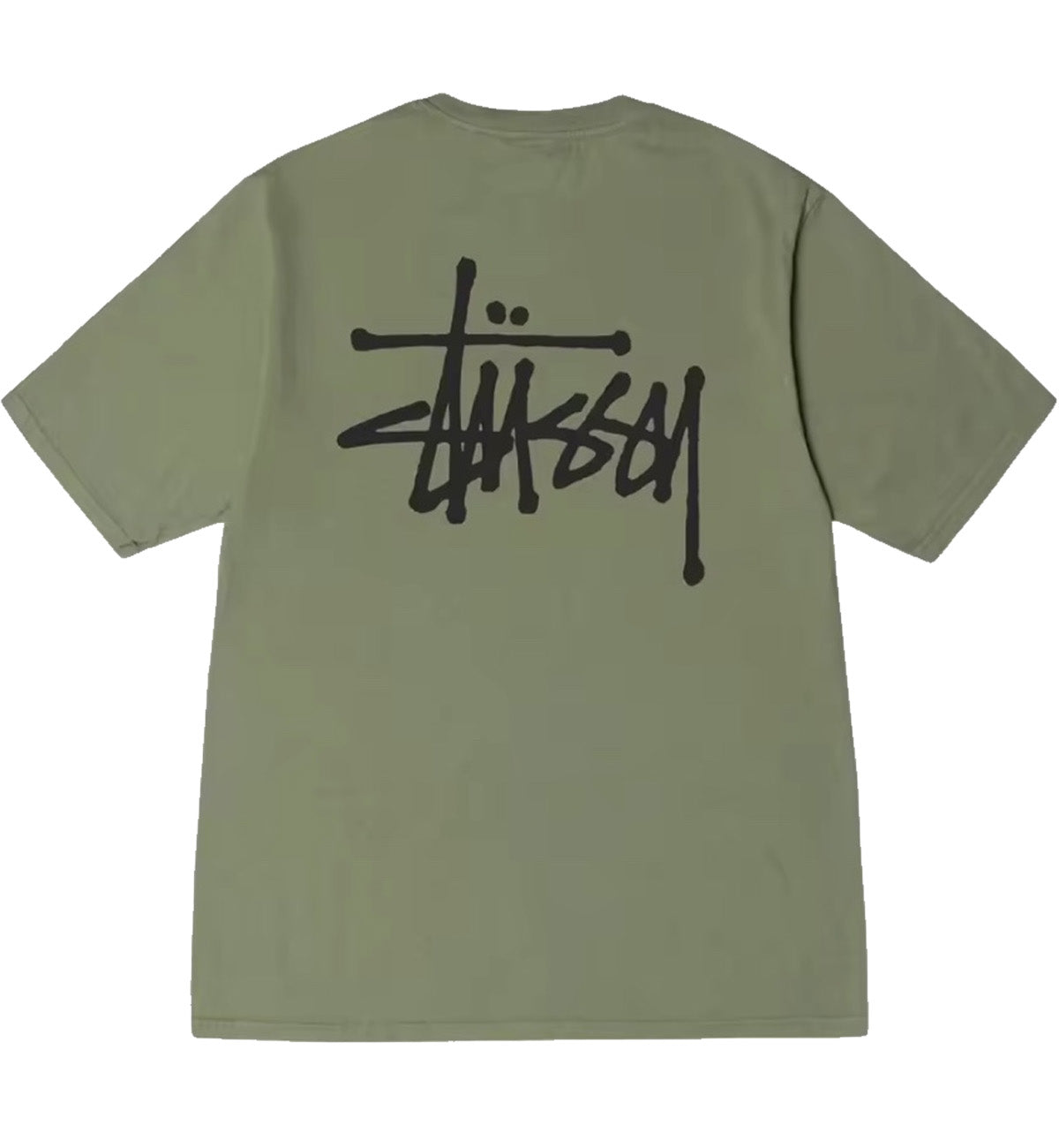 Stussy Basic Tee Green The Factory KL stussy-basic-tee-green-the-factory-kl
