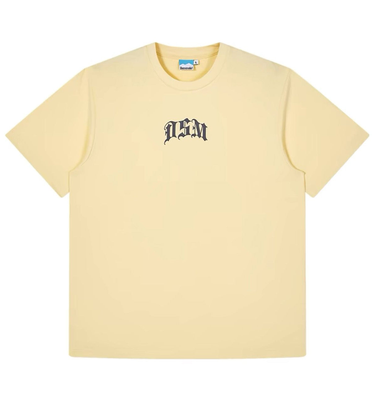 I Don't Smoke DSM Logo T-Shirt (Yellow)