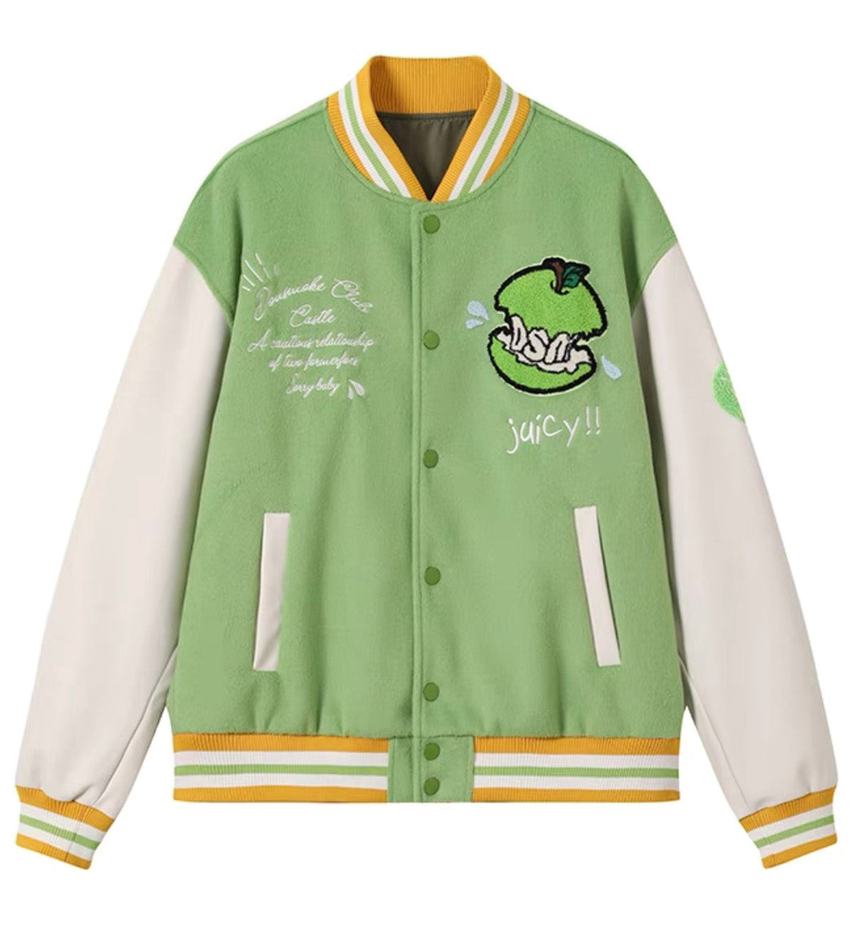 I Don't Smoke Juicy Fruit Jacket (Green)