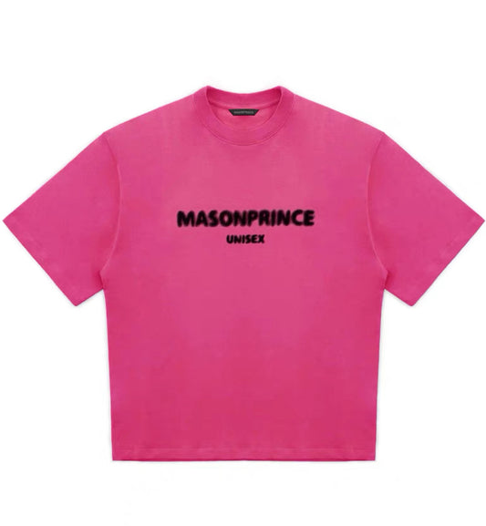 MASONPRINCE Unisex Basic Logo T-Shirt (Magenta)