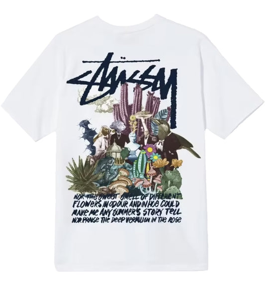Stussy Psychedelic Tee (White)