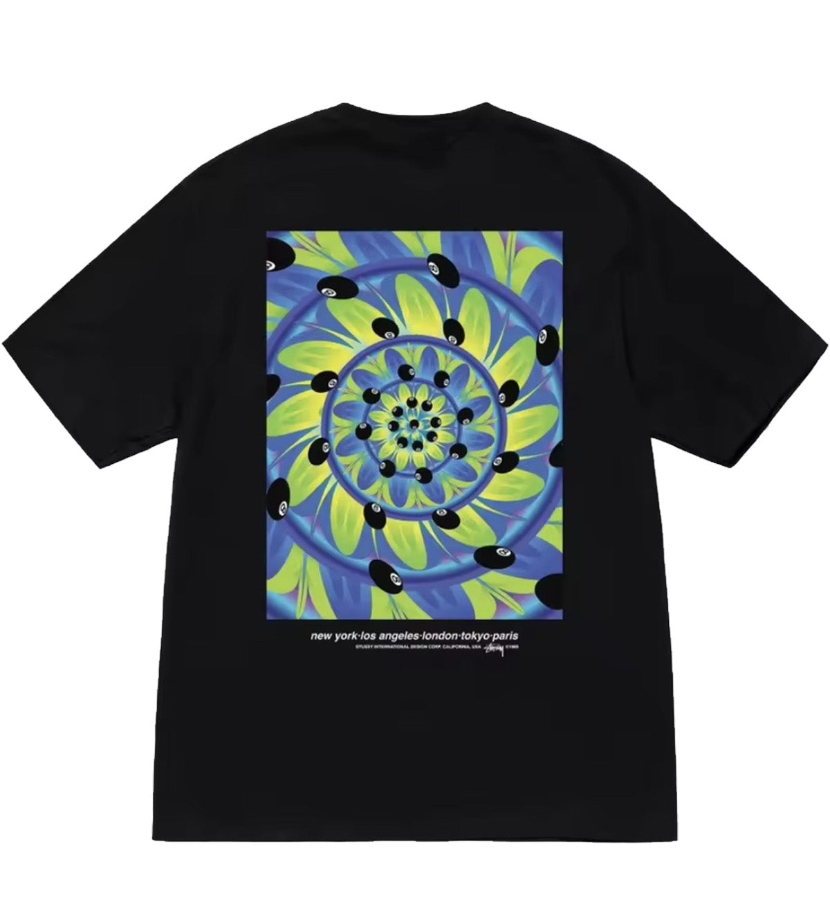 Stussy Rabbit Hole Tee (Black)