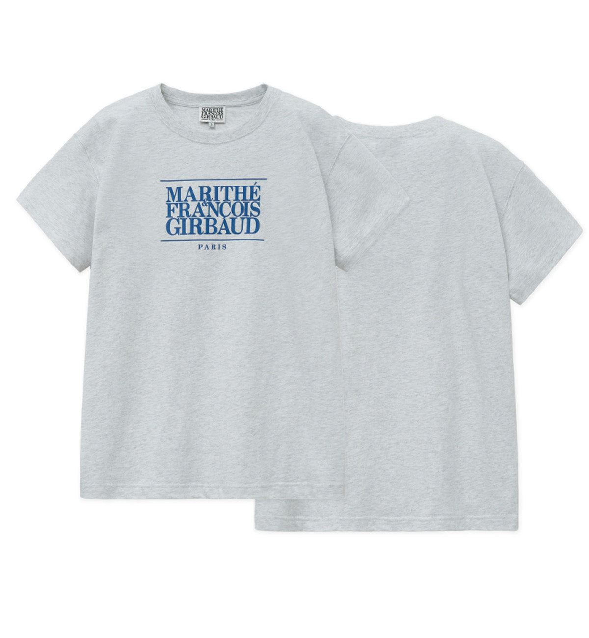 Marithe Classic Logo T-Shirt (Heather Grey)