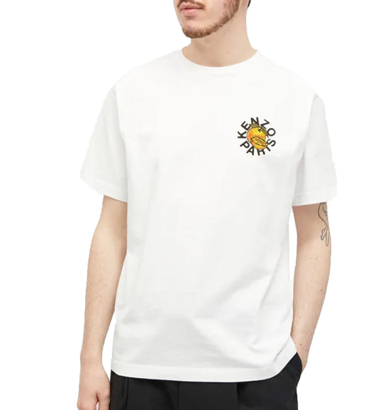 Kenzo Orange Fruit T-Shirt (White)