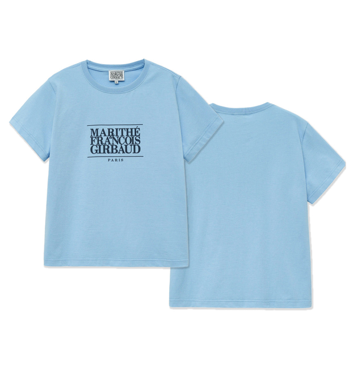 Marithe Classic Logo T-Shirt (Sky Blue)