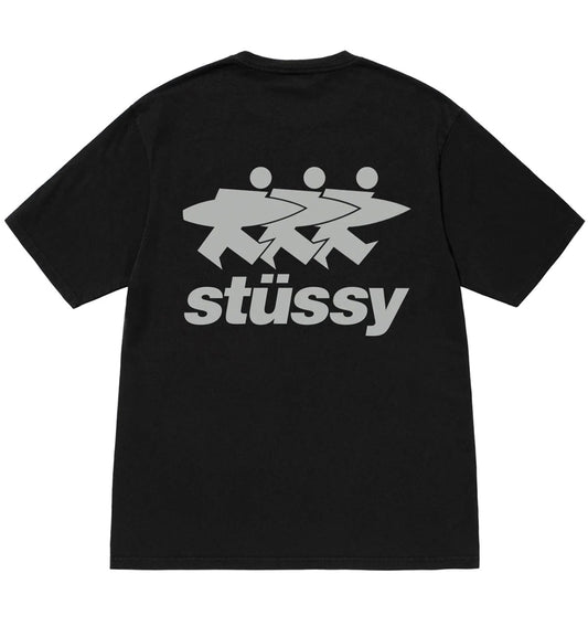 Stussy Surfwalk Tee (Black)