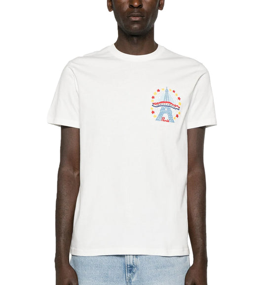 Kenzo Paris Drawn Varsity T-Shirt (White)