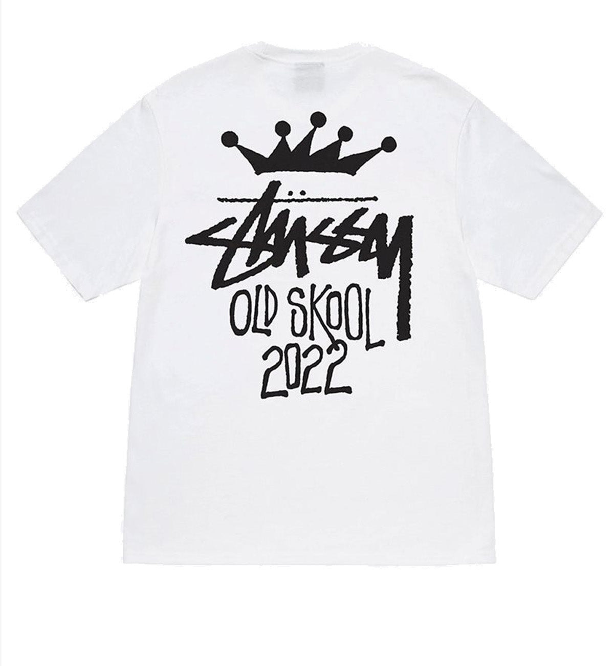 Stussy Old Skool 2022 Tee (White)