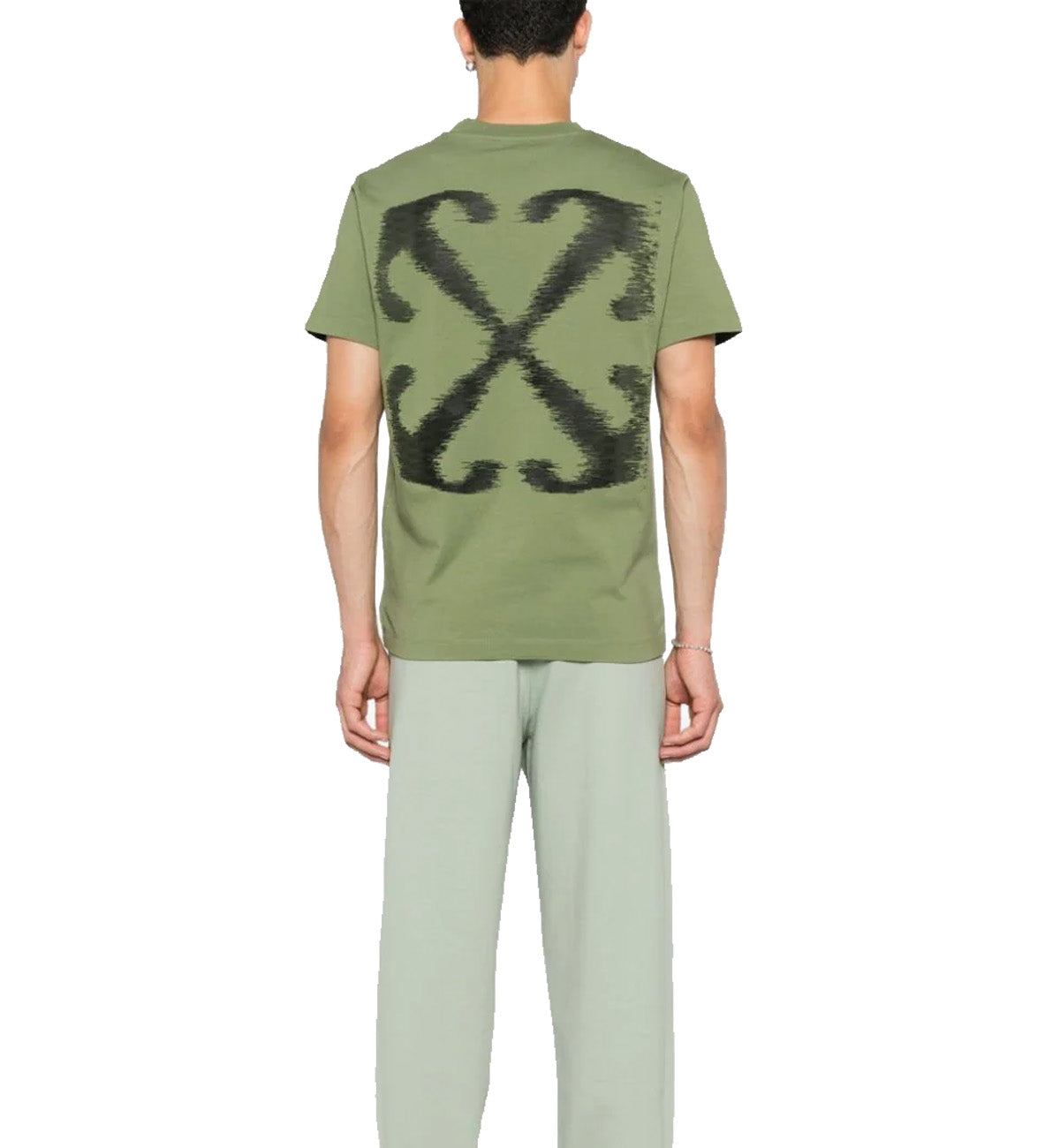 Off-White Windy Arrow Crewneck T-Shirt (Green)