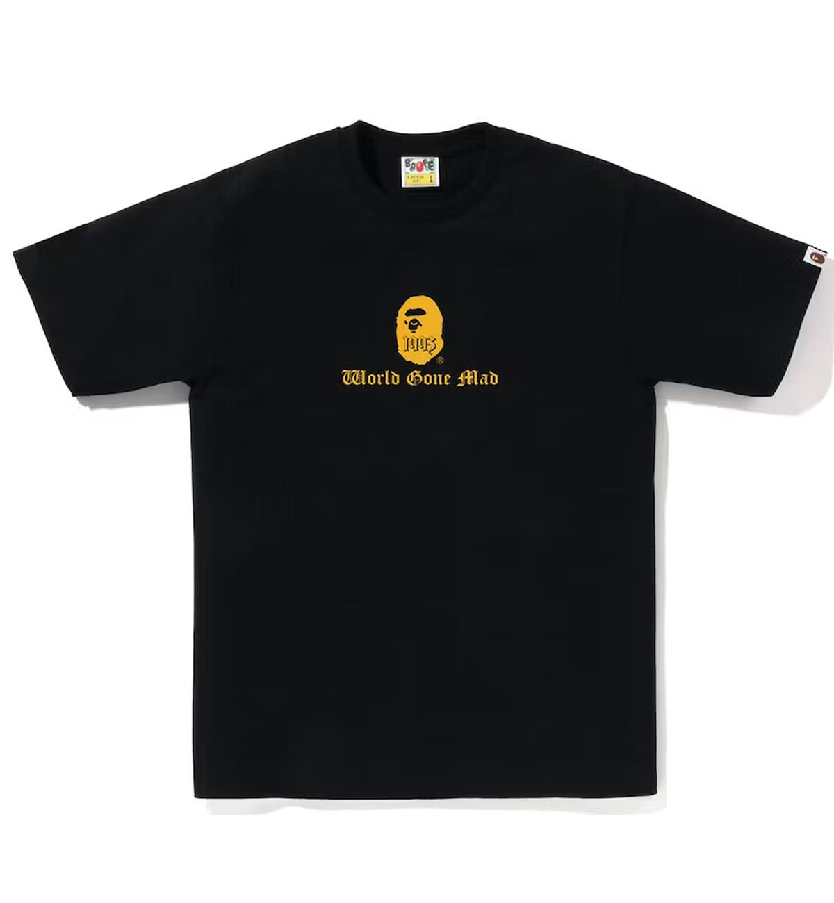 A Bathing Ape Bape 1993 World Bone Mad T-Shirt (Black)