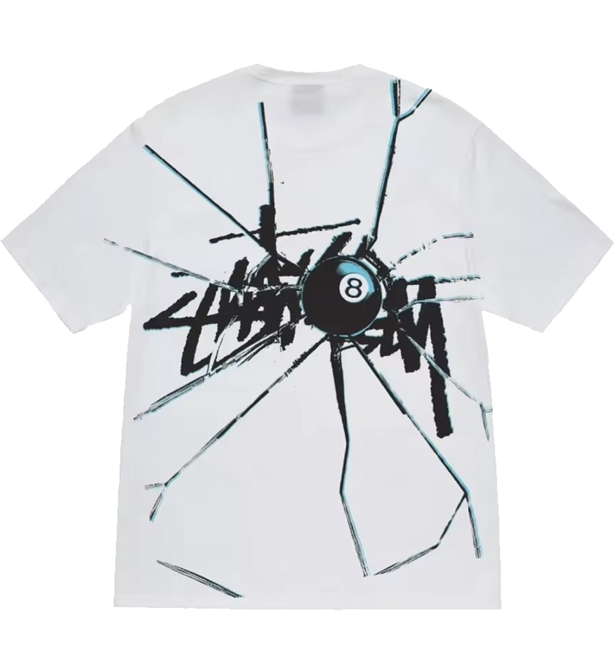 Stussy Shattered Tee (White)