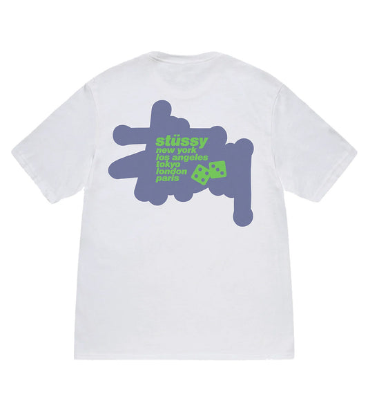 Stussy Silhoutte Tee (White)