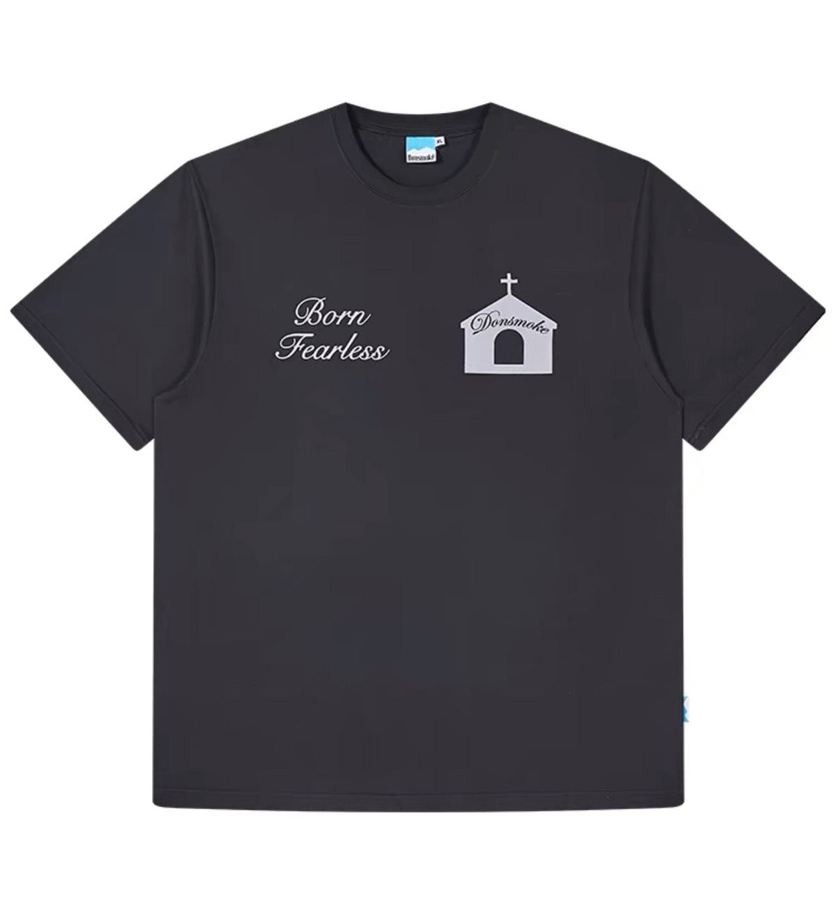 I Don't Smoke Born Fearless T-Shirt (Black)