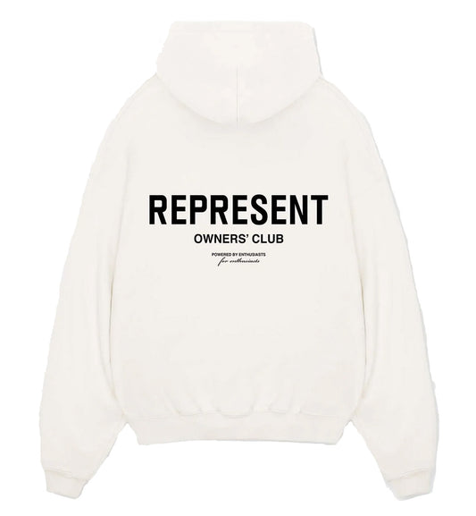 Represent Owners' Club Hoodie (White)