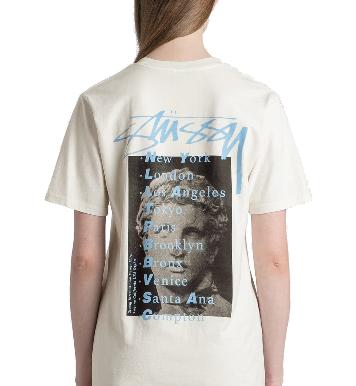 Stussy Pig Dyed Tee (White)