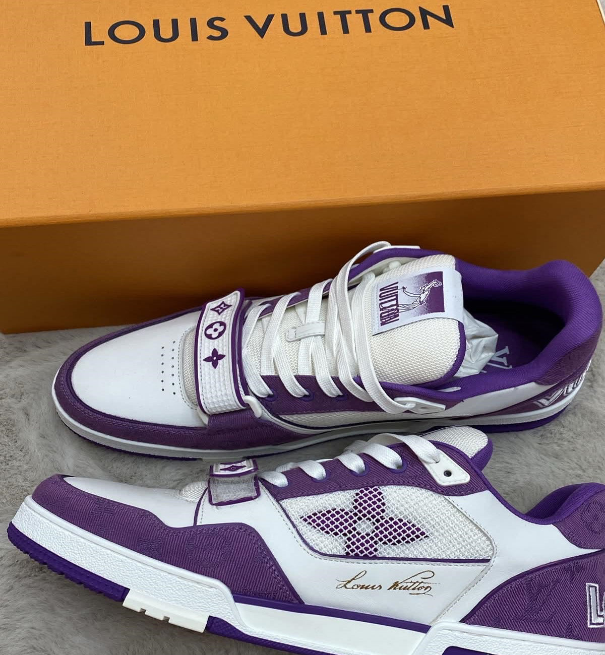 [Pre-used] LV Trainer Velcro Purple Strap