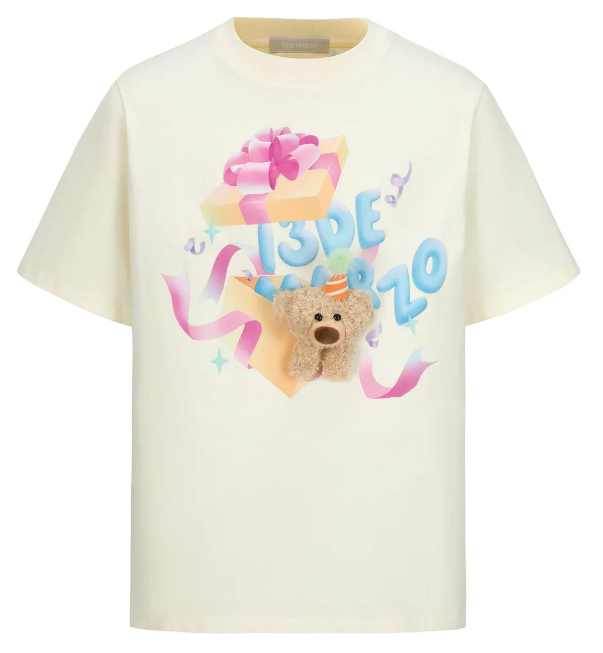 13DE MARZO Gift Box T-Shirt (Beige)