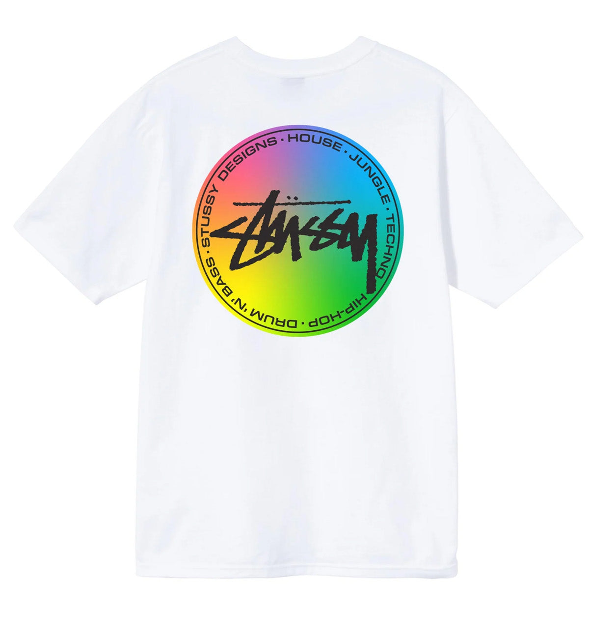 Stussy Dot Mix Dyed Tee (White)