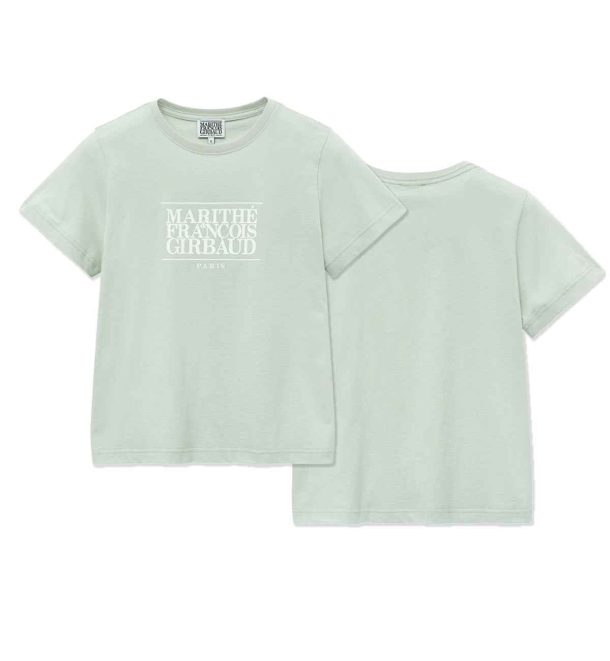 Marithe Classic Logo T-Shirt (Light Green)