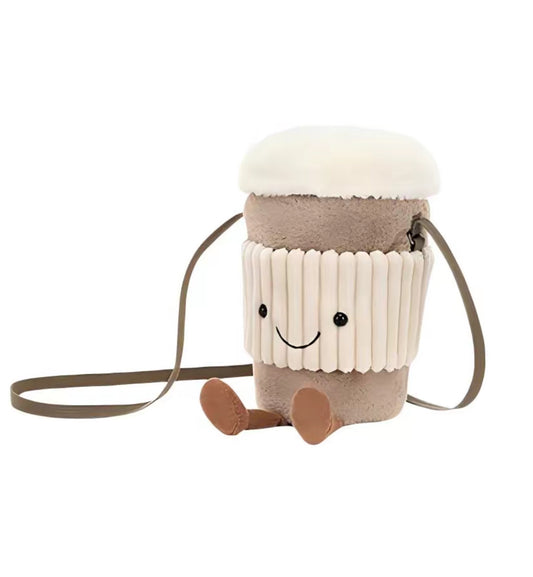 Jellycat Coffee Cup Bag