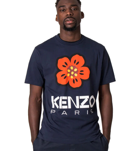 Kenzo 'Boke Flower Paris' T-shirt (Blue)