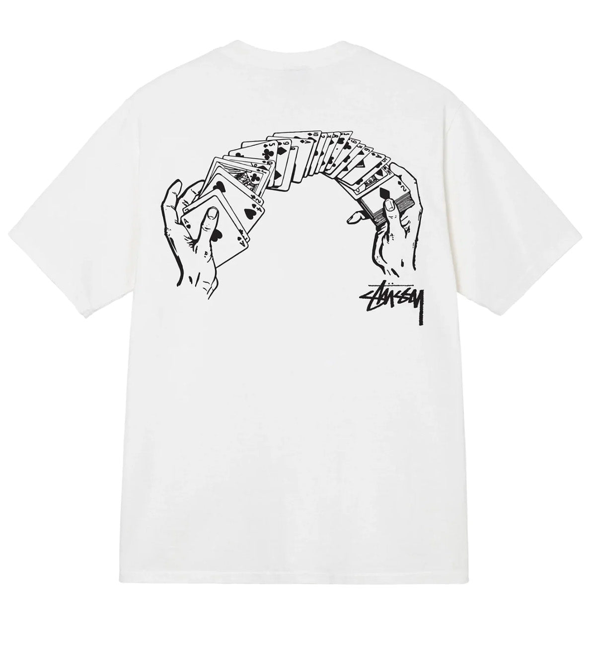 Stussy Shuffle Tee (White)