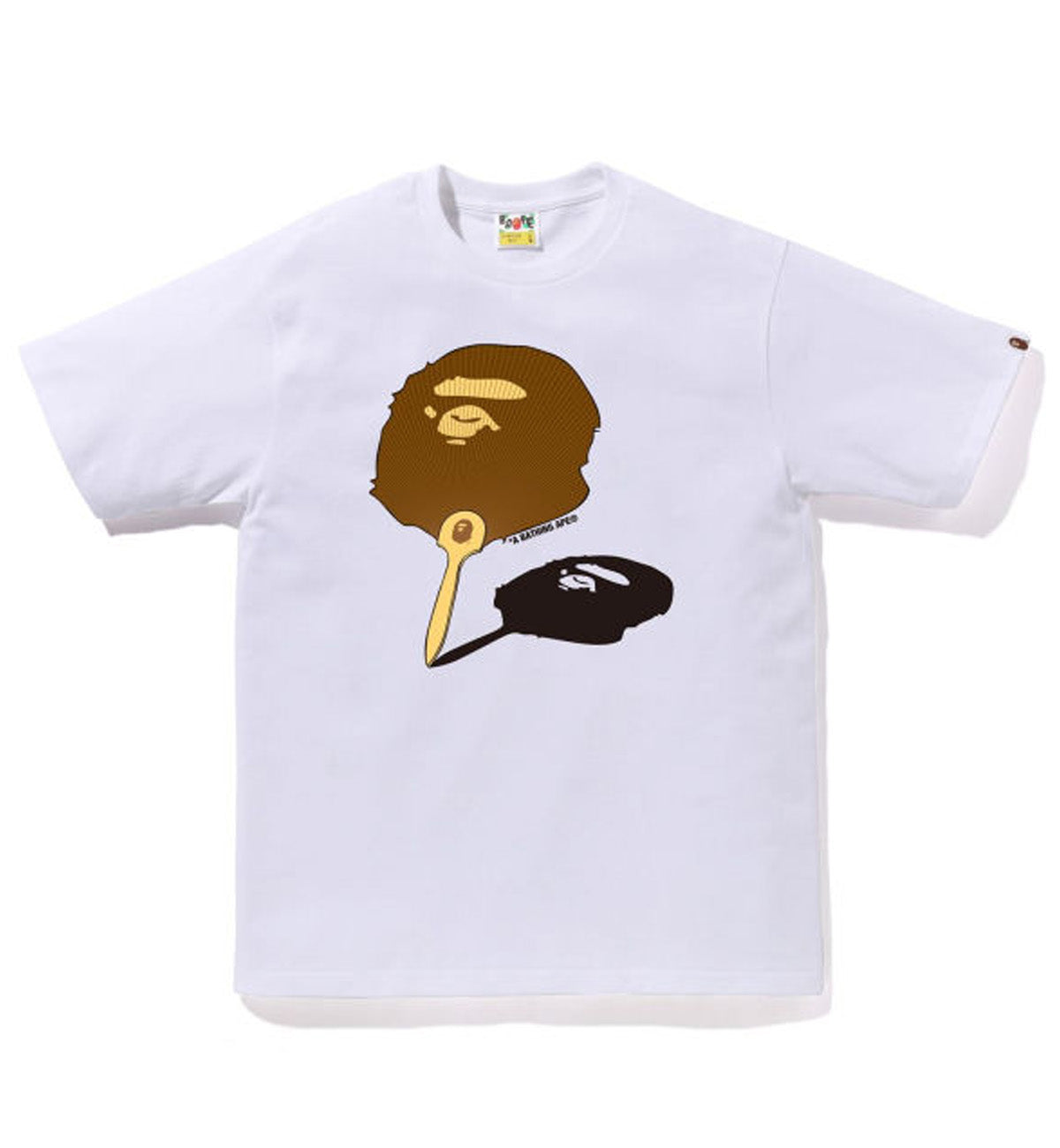 Bape Japanese Fan Ape Head T-Shirt (White)