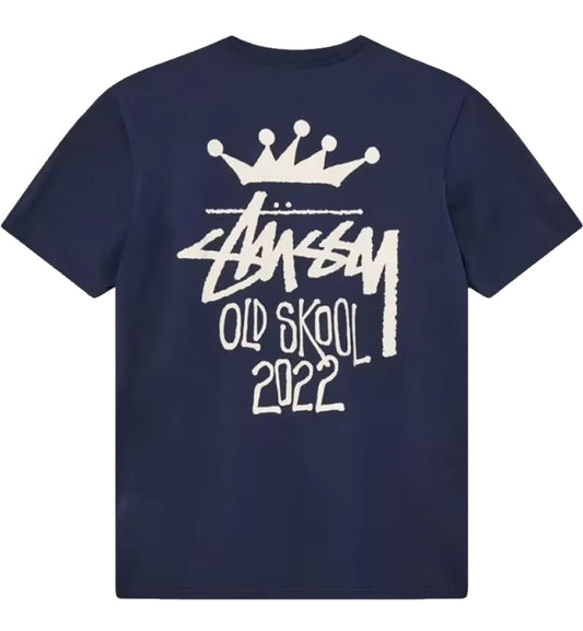 Stussy Old Skool 2022 Tee (Blue)