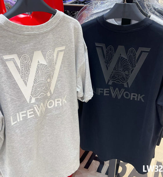 Lifework Dog Face Logo T-Shirt SS24 V3