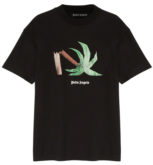 Palm Angels Broken Palm Classic T-Shirt (Black)