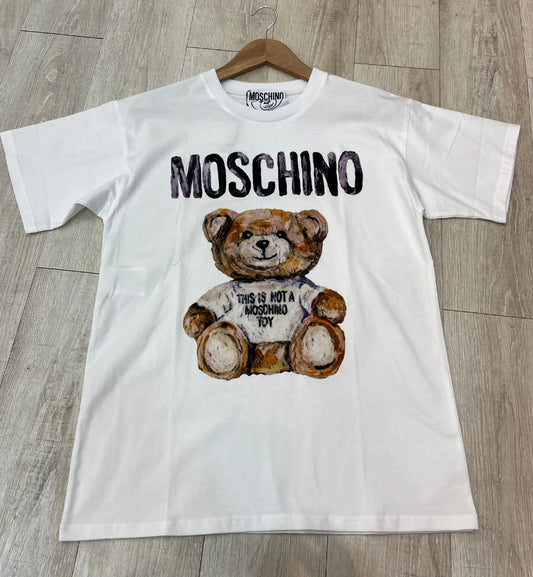 Moschino This Is Not A Moschino Toy Printed T-Shirt (White)