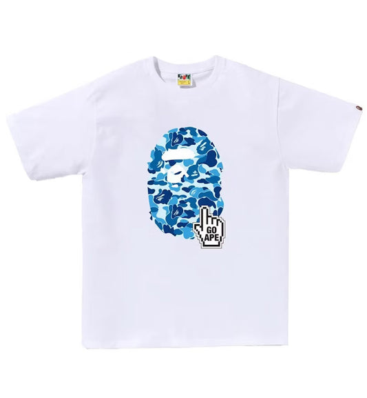Bape Camo Go Online T-Shirt (White)