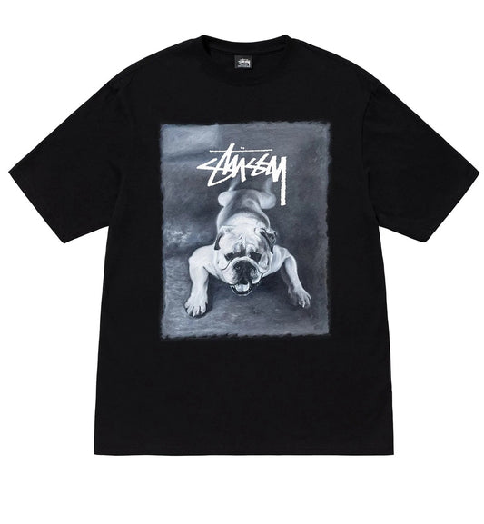 Stussy Bulldog Tee (Black)