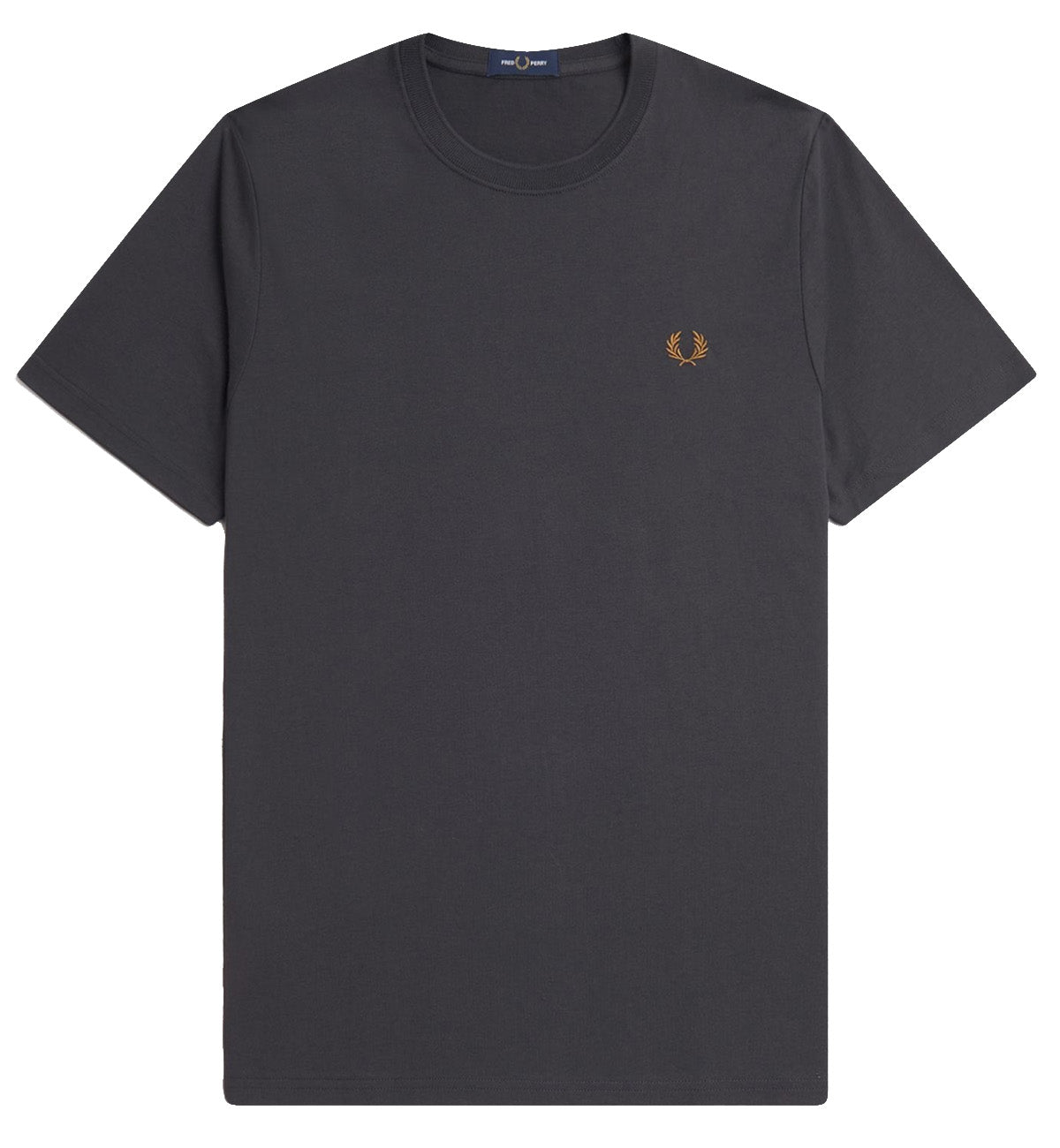 Fred Perry Small Logo T-Shirt (Dark Grey)