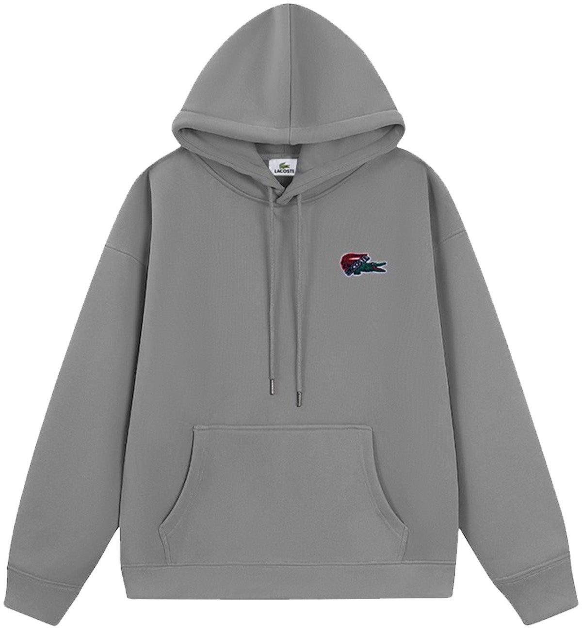 Lacoste Hoodie (Light Grey)