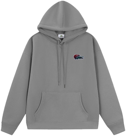 Lacoste Hoodie (Light Grey)