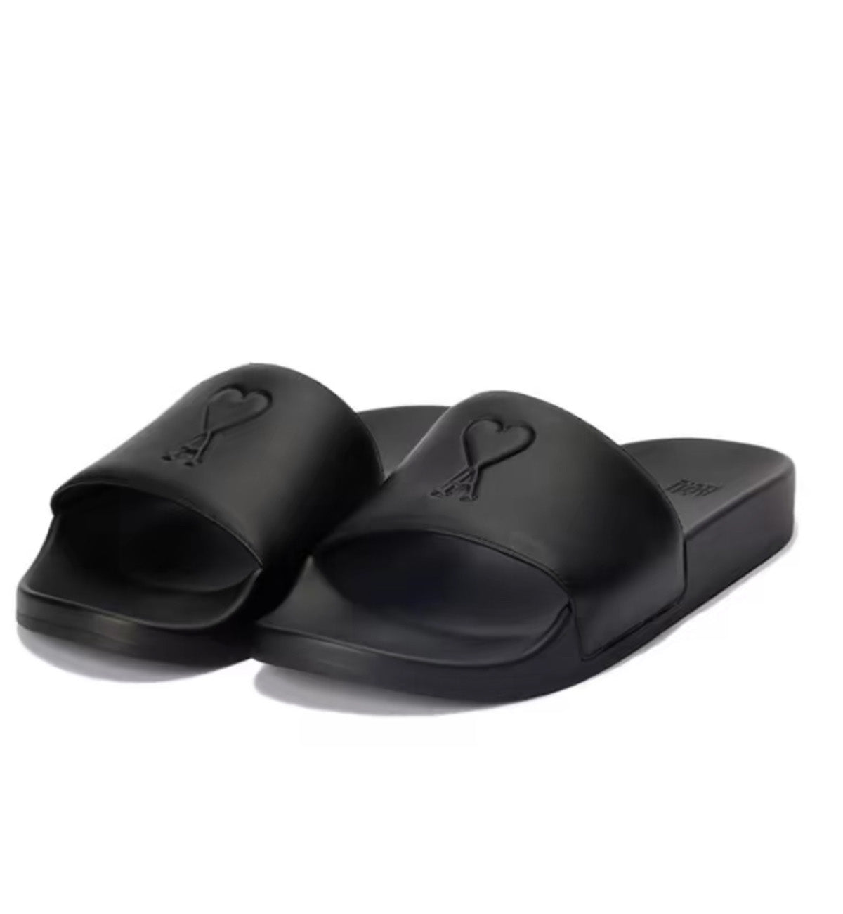 Ami de Coeur Pool Slides (Black)