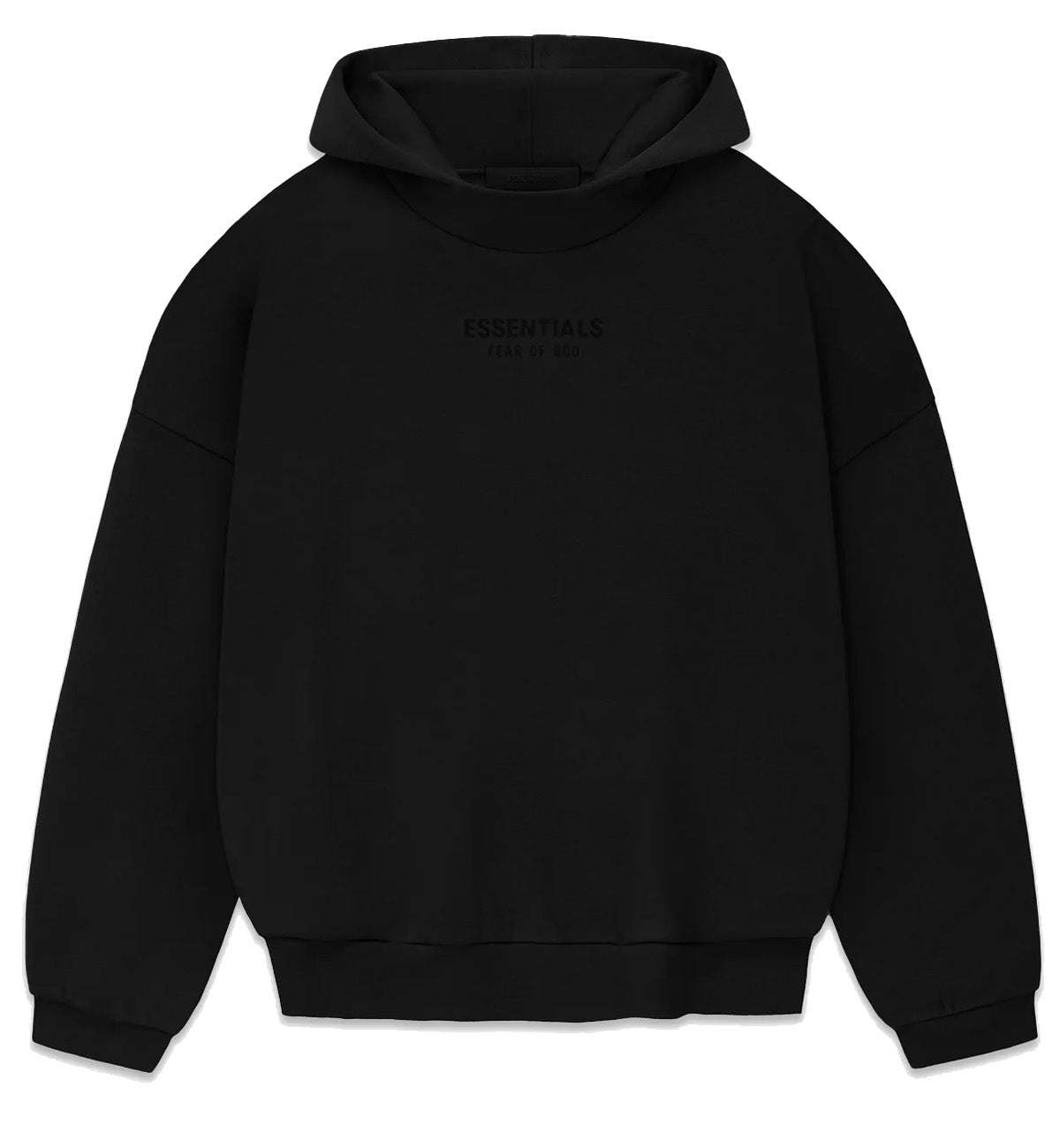 Fear Of God - Essentials Hoodie FW23 (Jet Black) – The Factory KL