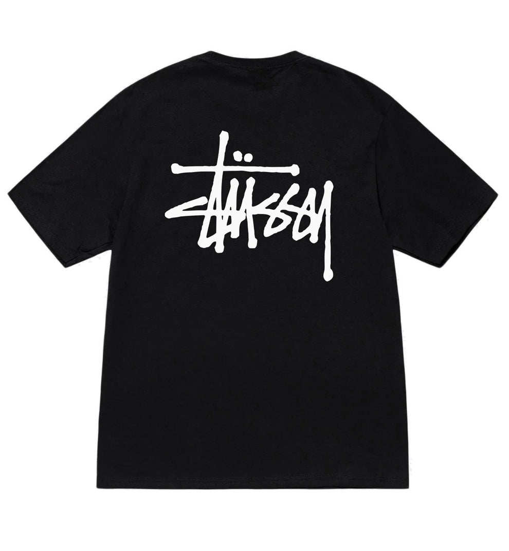 Stussy Basic Tee (Black) | Shop authentic streetwear | Malaysia | The ...