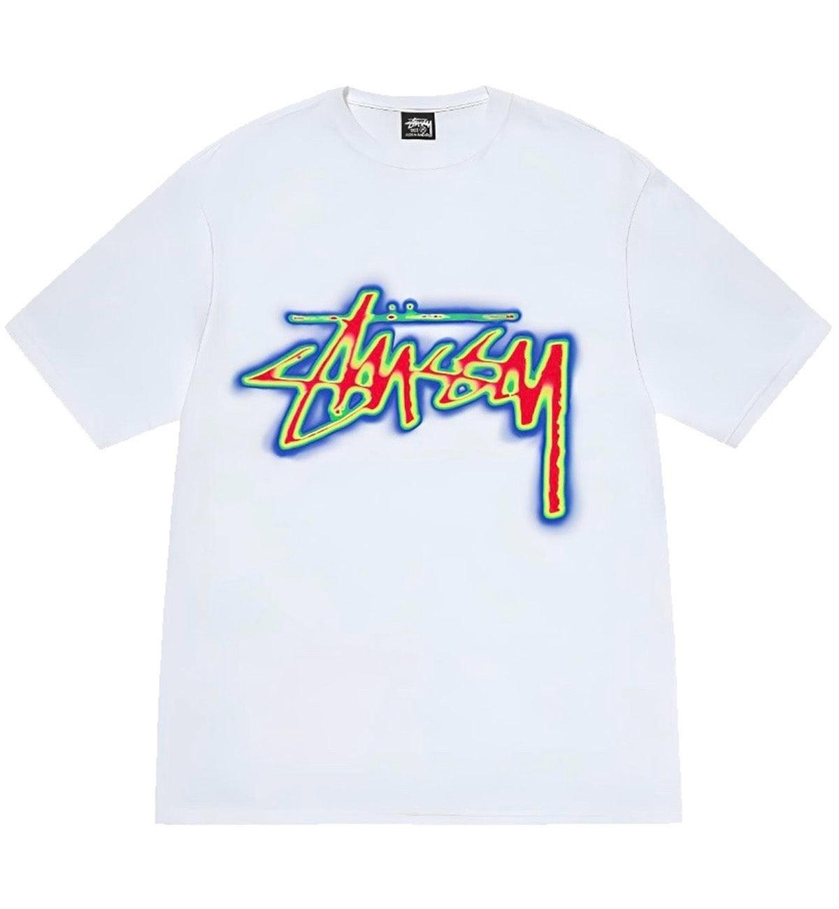 Stussy Thermal Stock Tee (White)