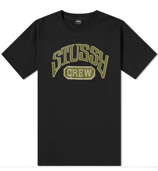 Stussy Crew Tee - Black