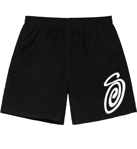 Stussy Curly S Water Short (Black)
