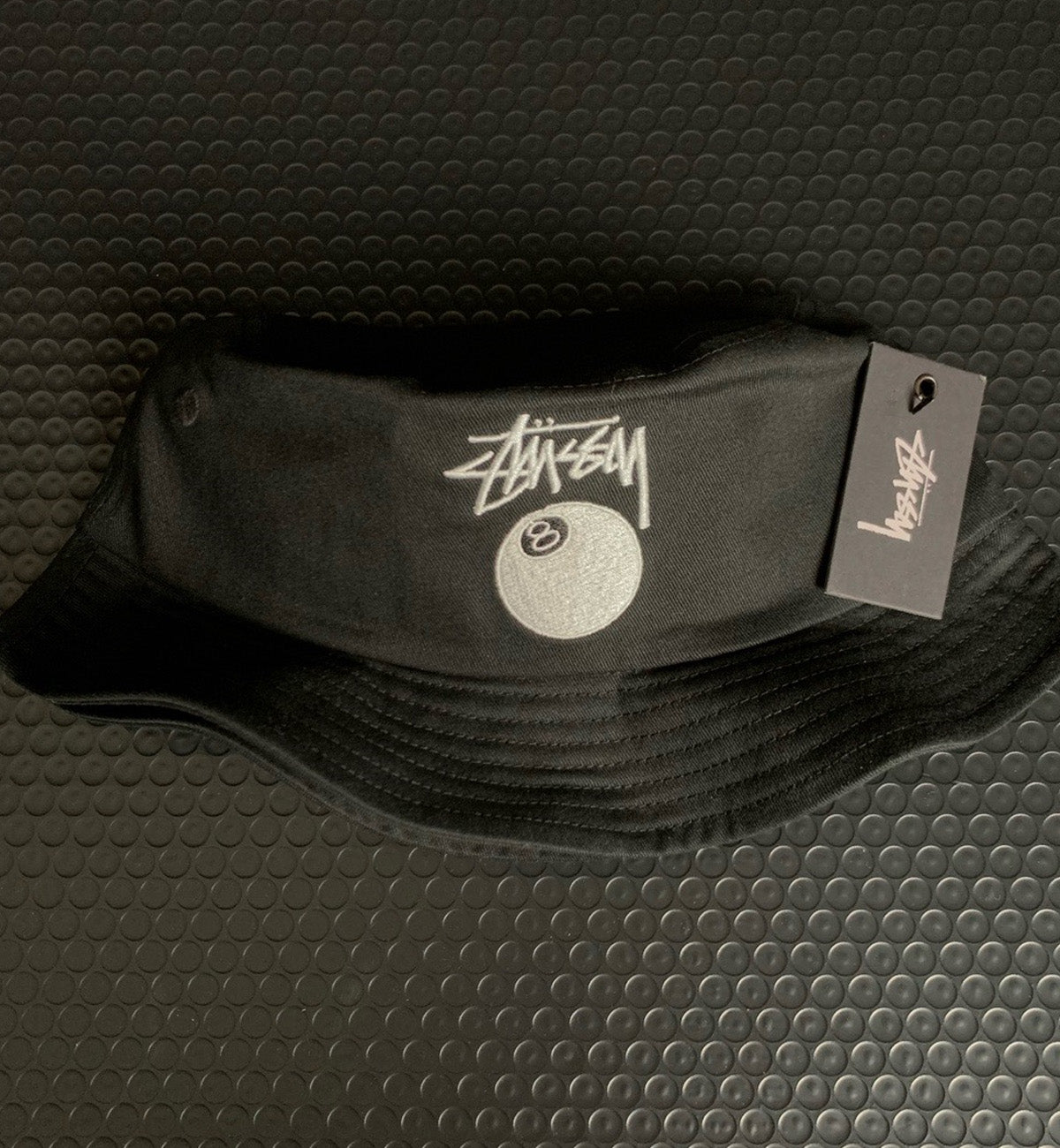 Stussy Vintage 8 Ball Bucket Hat (Black)