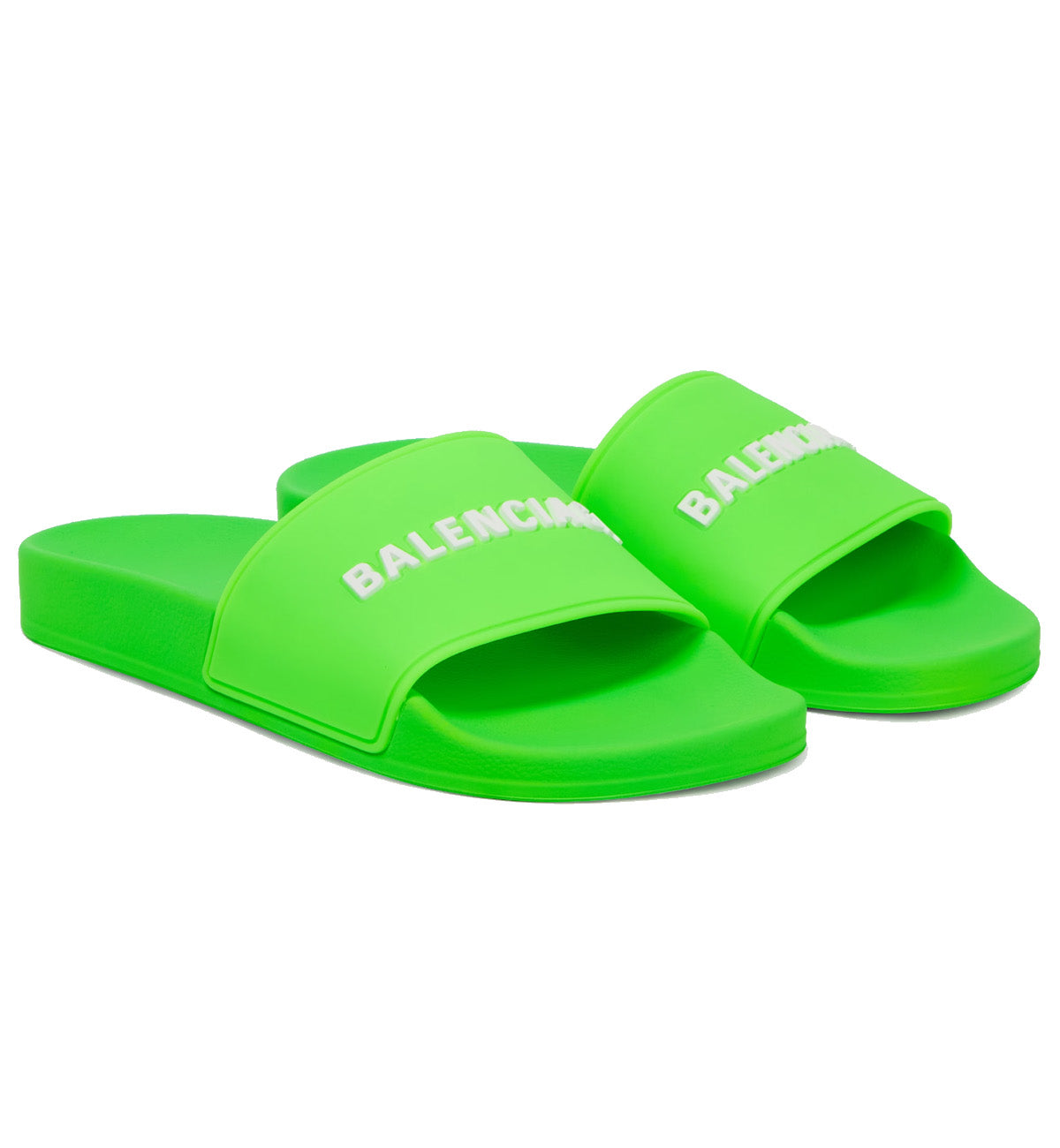 Balenciaga Pool Slides (Green)