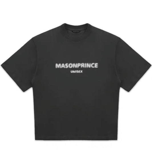 MASONPRINCE Unisex Basic Logo T-Shirt (Dark Grey)