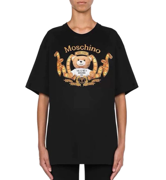 Moschino Film Bear Tee - Black