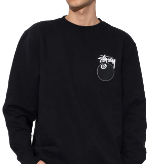 Stussy 8 Ball Sweatshirt (Black)
